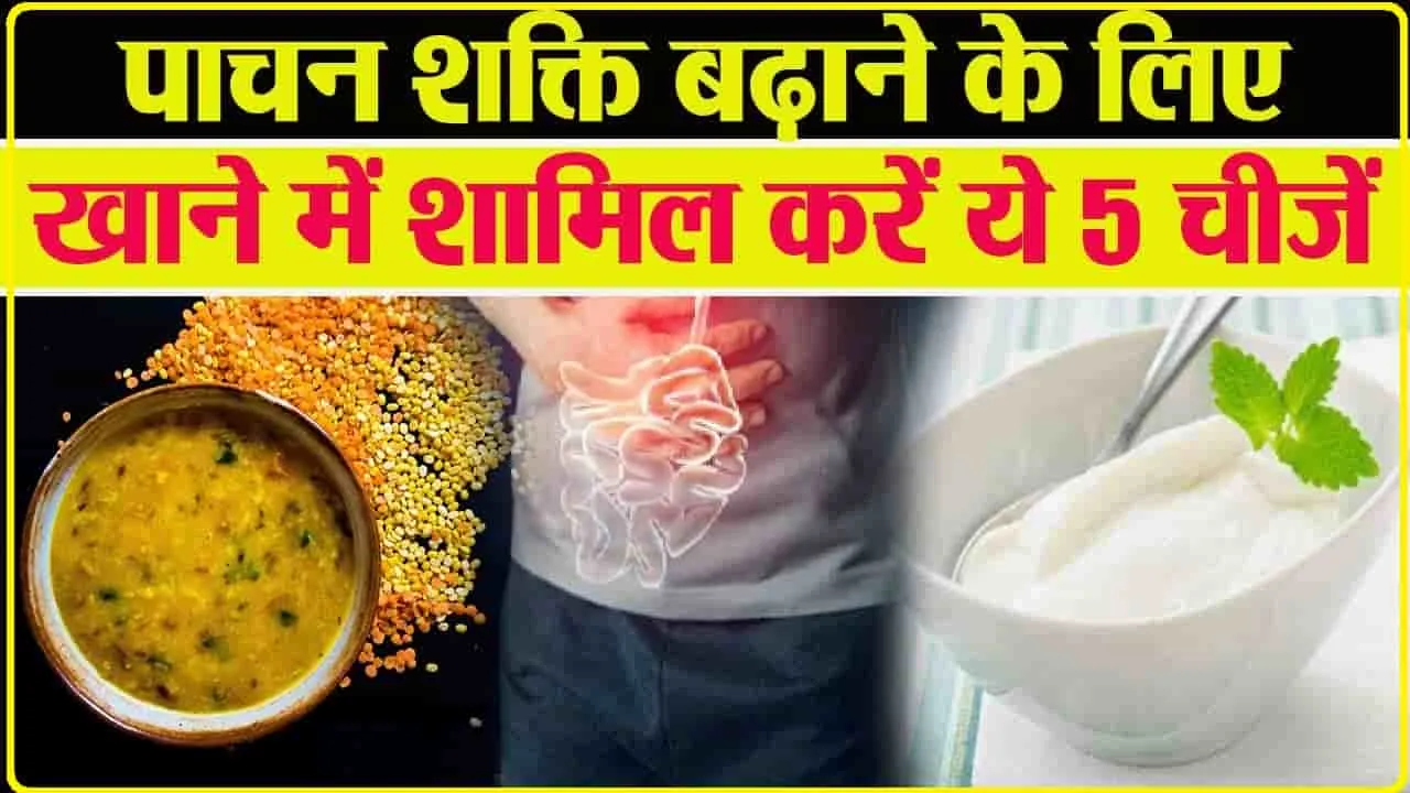 Increase Digestion Power ||  इन चीजों को खाने से पावरफुल बनता है पाचन तंत्र, डेली डाइट में शामिल कर स्ट्रॉन्ग बनाएं अपना हाजमा