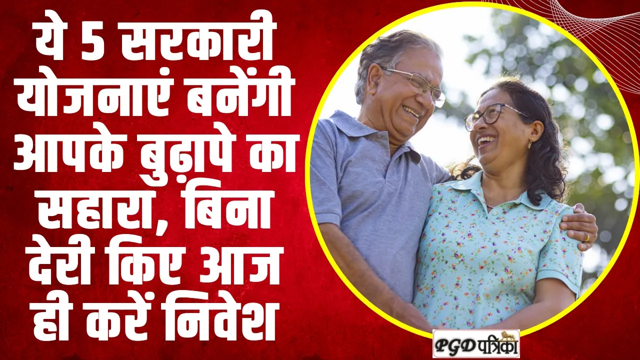 Best 5 Government Scheme | ये 5 सरकारी योजनाएं बनेंगी आपके बुढ़ापे का सहारा, Retirement पहले जाने ले निवेश करने का सही तरीका