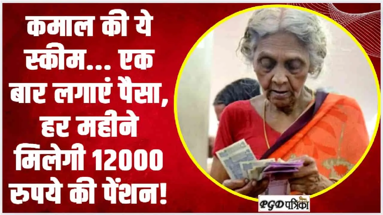 LIC Scheme || कमाल की ये स्‍कीम... एक बार लगाएं पैसा, हर महीने मिलेगी 12000 रुपये की पेंशन!