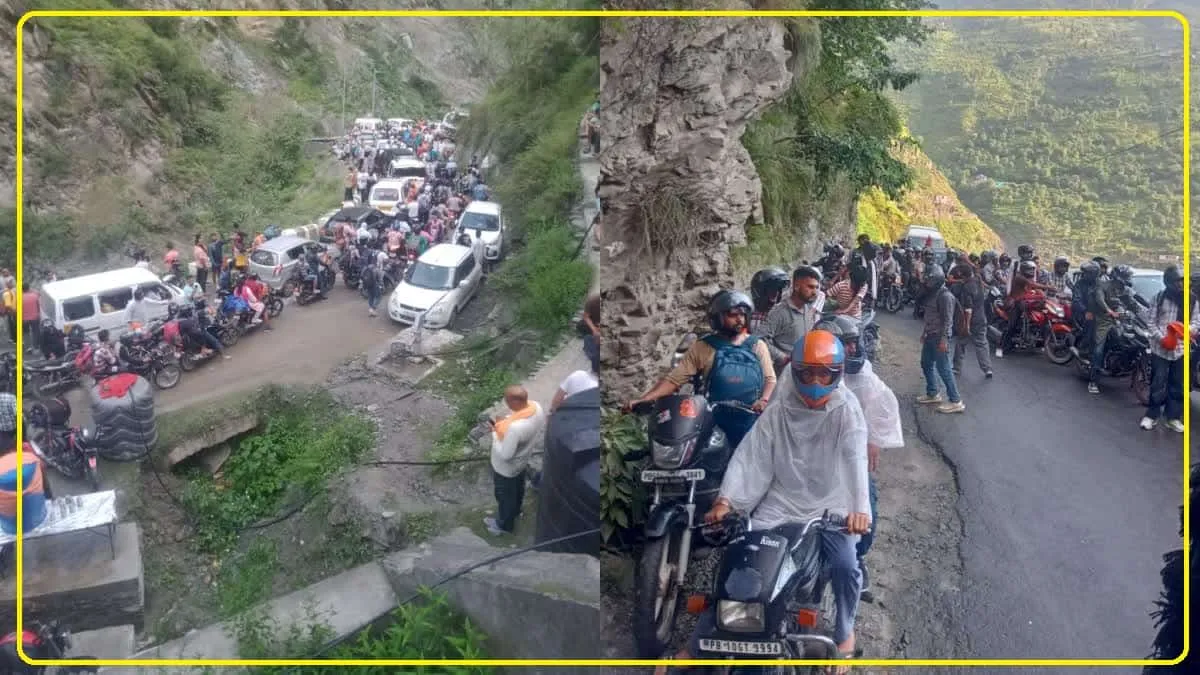 Traffic Jam on Bharmour NH :  भरमौर एनएच पर आई गाड़ियों की बाढ़, विधायक ने जिला प्रशासन को दी बड़ी  चेतावनी  