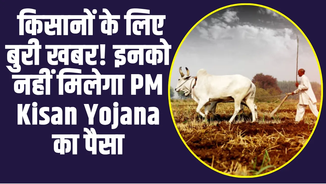 PM Kisan Samman Nidhi Yojana update:  दिन निकलते ही किसानों के लिए बुरी खबर! इनको नहीं मिलेगा PM Kisan Yojana का पैसा, खाते में नहीं आएगी किस्त