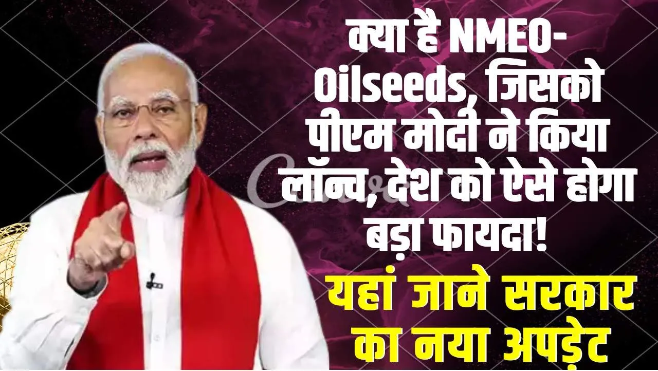 NMEO-Oilseeds :  तेल आयात पर निर्भरता होगी कम: प्रधानमंत्री मोदी ने किया NMEO-Oilseeds का शुभारंभ, जानिए क्या है यह योजना