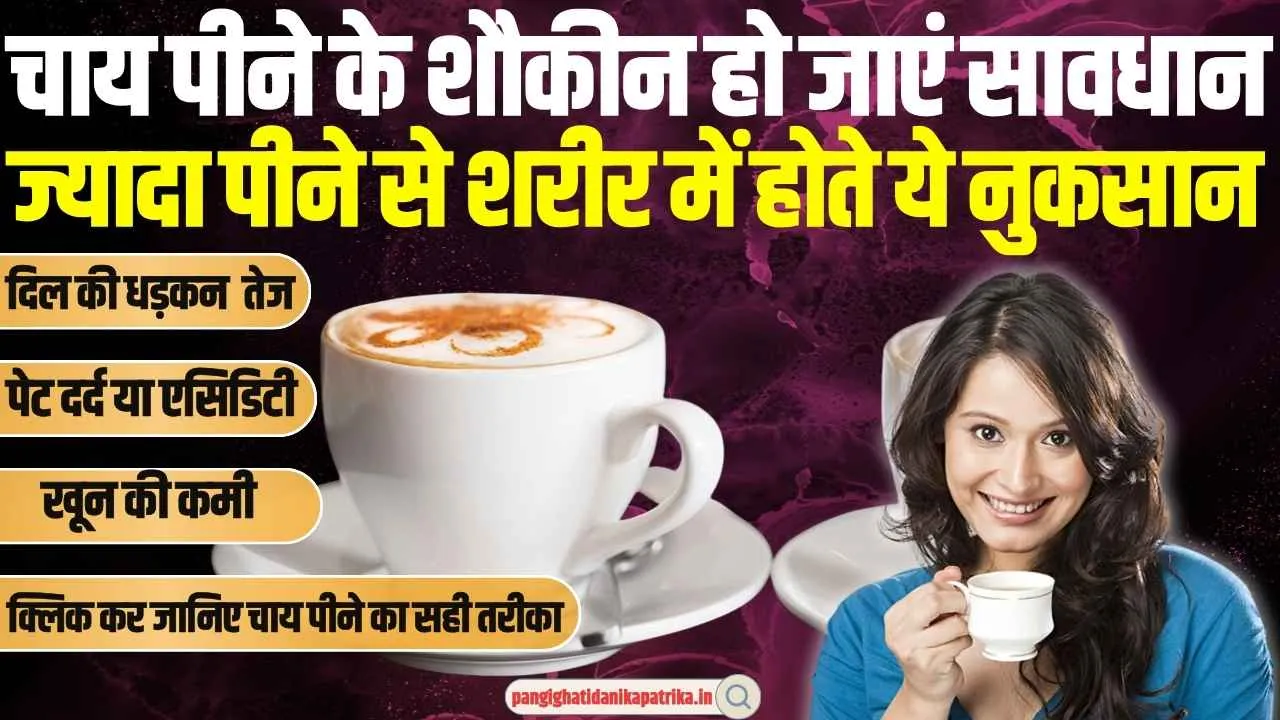 Disadvantages of drinking too much tea: चाय पीने के शौकीन हो जाएं सावधान, ज्यादा पीने से शरीर में होते ये नुकसान