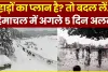 Himachal Weather || हिमाचल में पांच दिनों तक भारी बारिश-बर्फबारी का अलर्ट जारी, जानिए किस दिन करवट लेगा मौसम 