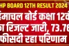 HPBOSE HP Board 12th Result 2024 || 12वीं के रिजल्ट की घोषणा, 41 टॉपर्स में 30 लड़कियाें ने मारी बाजी