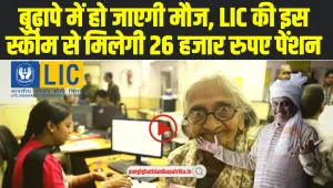 LIC Scheme for Senior Citizens: बुढ़ापे में हो जाएगी मौज, LIC की इस स्कीम से मिलेगी 26 हजार रुपए पेंशन