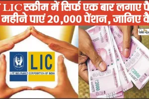 LIC Jeevan Akshay Policy || इस LIC स्कीम में सिर्फ एक बार लगाए पैसे, हर महीने पाएं 20,000 पेंशन, जानिए कैसे