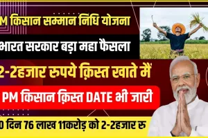 PM Kisan Samman Nidhi || मोदी सरकार ने किया फिर बड़ा ऐलान, गांवों - गांवों जाकर 10 दिन में पूरा किया जाएगा यह काम, सभी राज्यों के CM को भेजा पत्र 