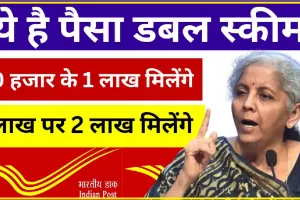 Post Office Best Scheme || Post Office की पैसा डबल स्कीम, 50 हजार के 1 लाख मिलेंगे और 1 लाख जमा करने पर 2 मिलेंगे, जाने कैसे