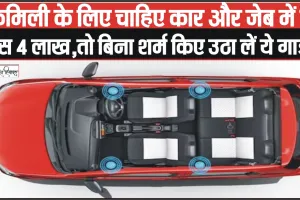 Best Affordable Car || फैमिली के लिए चाहिए कार और जेब में हैं बस 4 लाख, तो बिना शर्म किए उठा लें ये गाड़ी, माइलेज और सर्विस की नो टेंशन