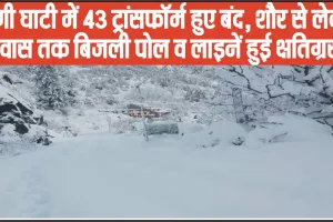 Chamba Pangi News || पांगी घाटी में 43 ट्रांसफार्मर हुए बंद, शौर से लेकर धरवास तक बिजली पोल व लाइनें हुई क्षतिग्रस्त,  