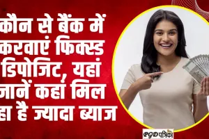 FD Interest Rates 2024 ll कौन से बैंक में करवाएं फिक्स्ड डिपोजिट, यहां जानें कहां मिल रहा है ज्यादा ब्याज