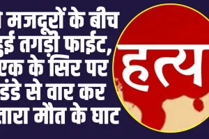 Himachal News: दो मजदूरों के बीच हुई तगड़ी फाईट, एक के सिर पर डंडे से वार कर उत्तारा मौत के घाट