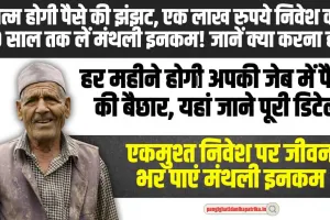 Systematic Withdrawal Plan: पूरी जिंदगी पैसा कमाने की झंझट होगी खत्म, एक लाख रुपये निवेश कर 100 साल तक लें मंथली इनकम