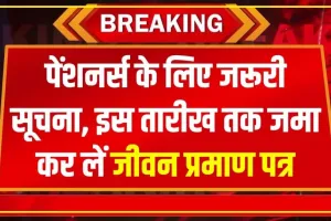 Pension Update: पेंशनर्स के लिए जरूरी खबर! तुरंत निपटा लें ये काम वरना दिसंबर से बंद हो जाएगी पेंशन