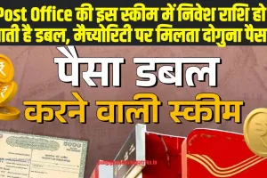 Post Office की इस स्‍कीम में निवेश करने पर आपका पैसा होगा डबल, मैच्‍योरिटी पर मिलता दोगुना पैसा