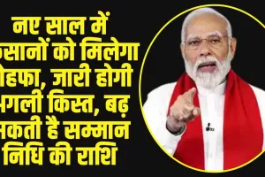 PM Kisan 19th Installment : नए साल में किसानों को मिलेगा तोहफा, जारी होगी अगली किस्त, बढ़ सकती है सम्मान निधि की राशि